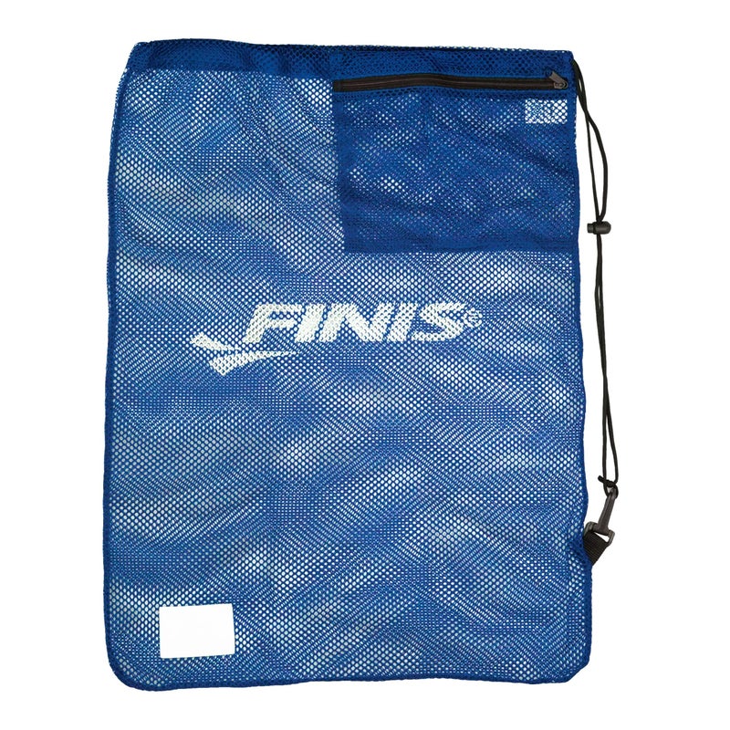 FINIS Mesh Gear Bag - Mesh Swim Bag for Swim Gear and Accessories - Pool Bag to Hold Goggles, Swim Fins, and Snorkels - Navy - Image 1